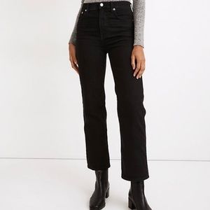 Madewell Slim Wide Leg Crop Jeans